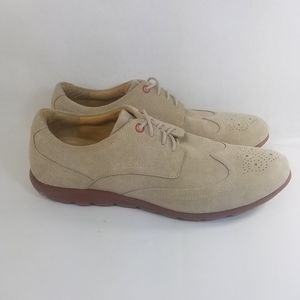 Rockport Truwalk Zero Wingtip Oxford Suede Leather